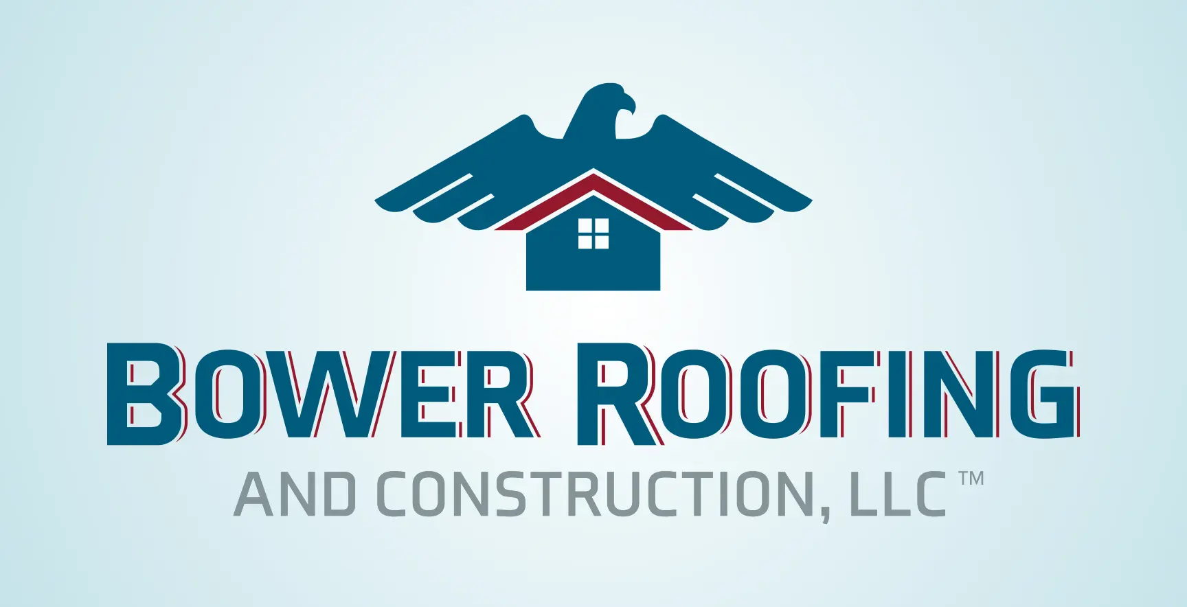 Bower Roofing Logo Vignette