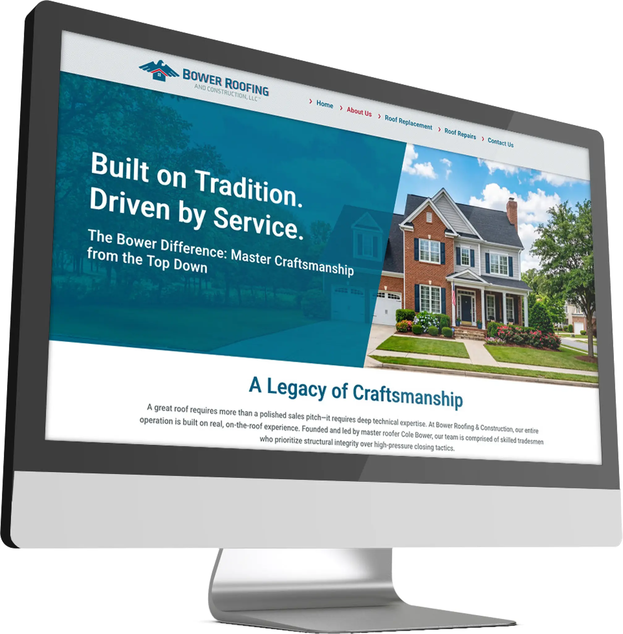 Bower Roofing Website Monitor